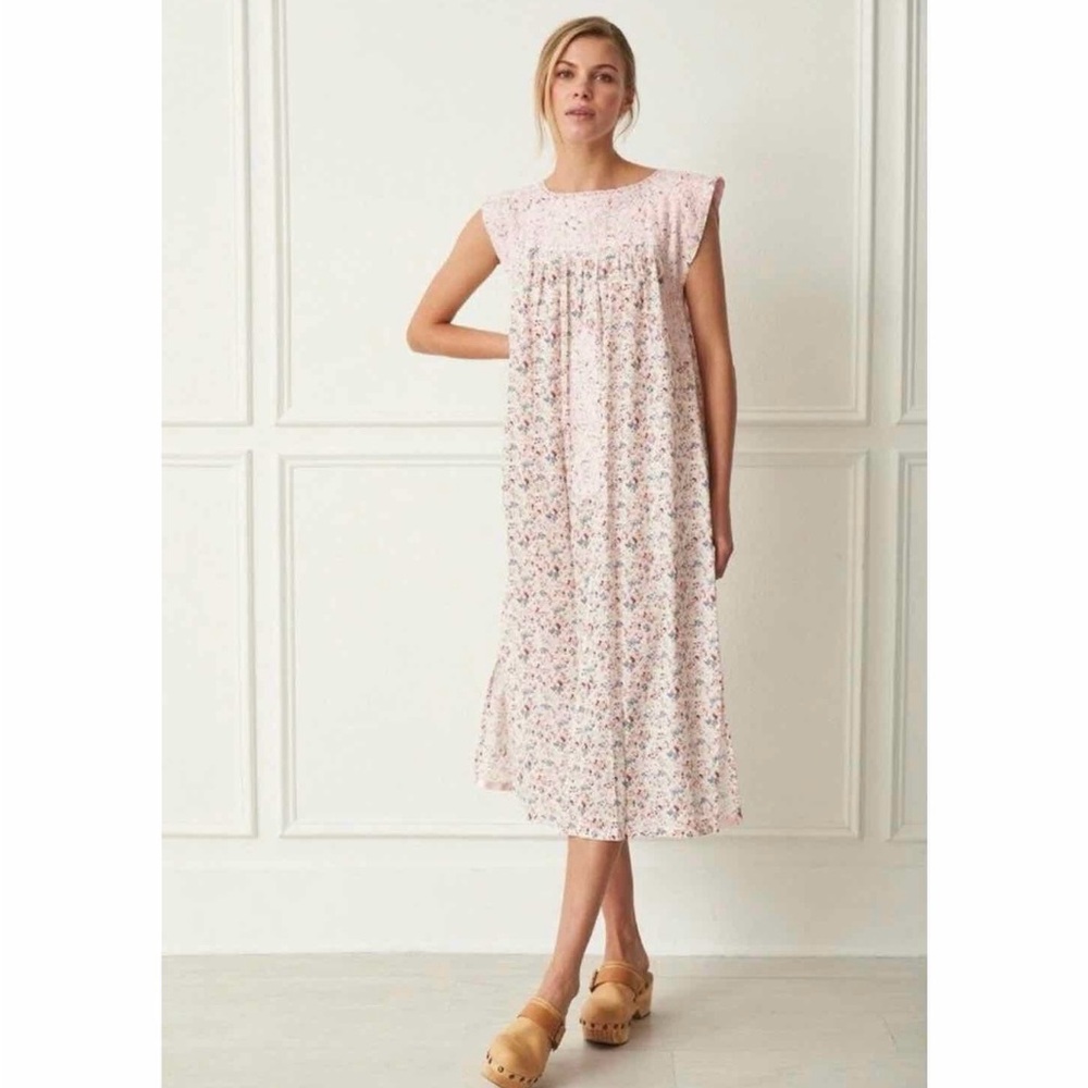 Mi Golondrina • NWT Flores Jardin de Rosa Midi Floral Dress || XL